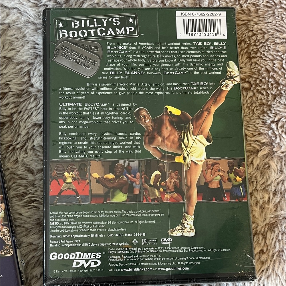 Fitness DVD Set - Blue, Green, and Gray - Picture 4 of 4